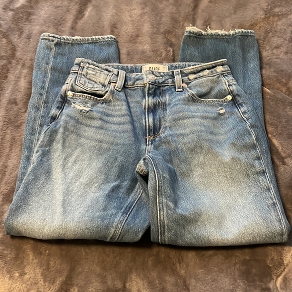 PAIGE NOELLA HIGH STRAIGHT JEAN - Picture 5 of 11